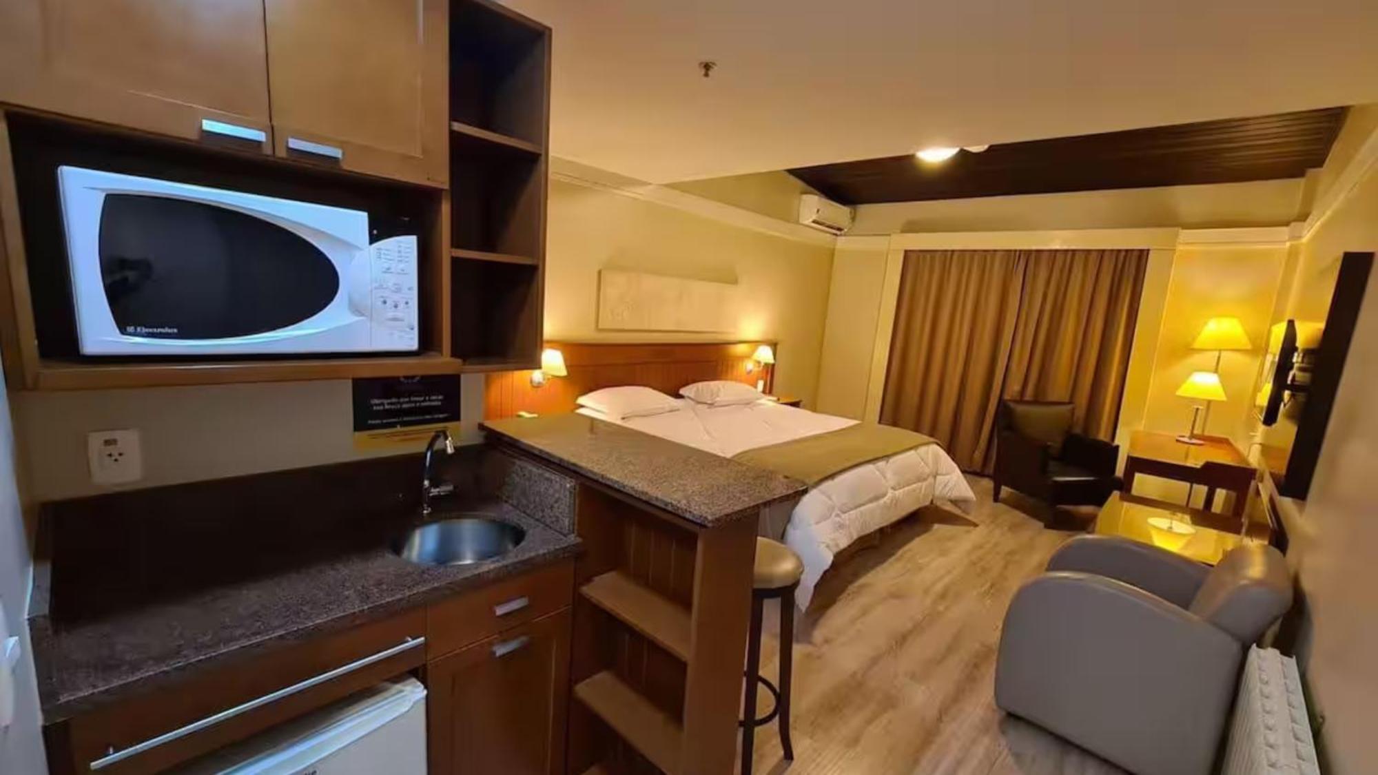 Apart-Hotel Em Gramado, Padrao 4 Estrelas, No Centro Εξωτερικό φωτογραφία